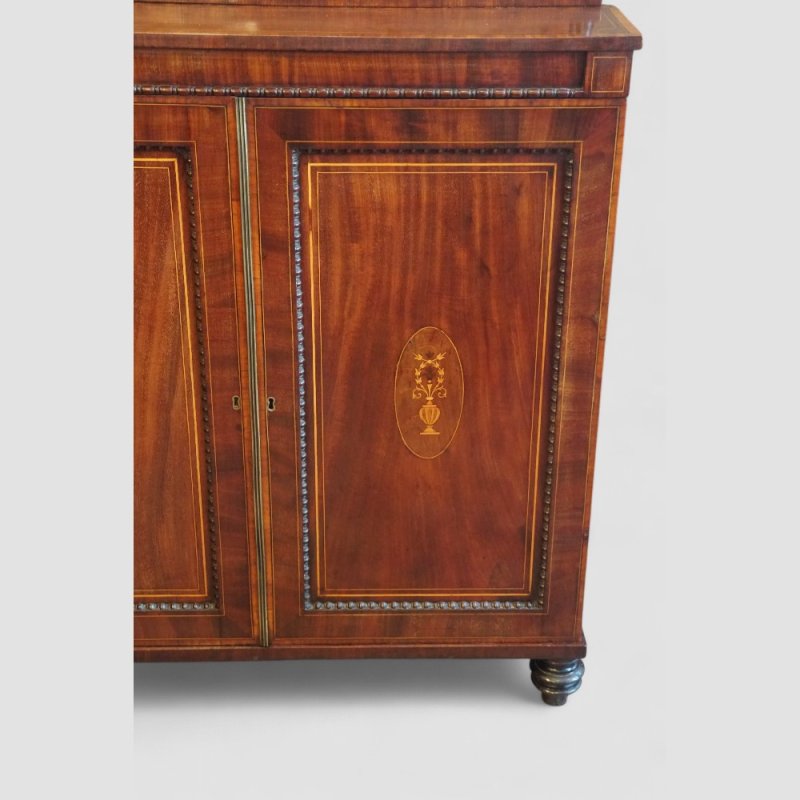 Regency mahogany inlaid chiffonier