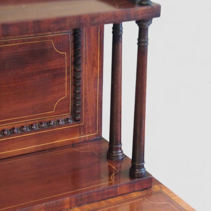 Regency mahogany inlaid chiffonier