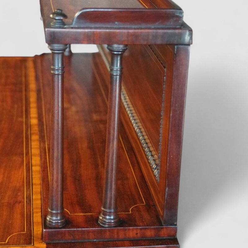 Regency mahogany inlaid chiffonier