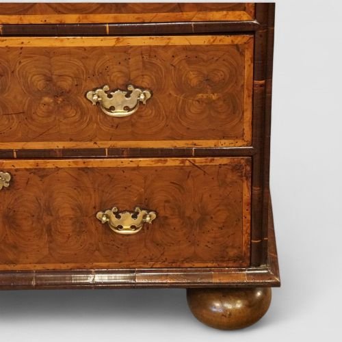 William and Mary Oyster laburnum chest