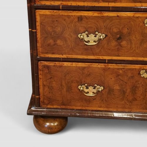 William and Mary Oyster laburnum chest