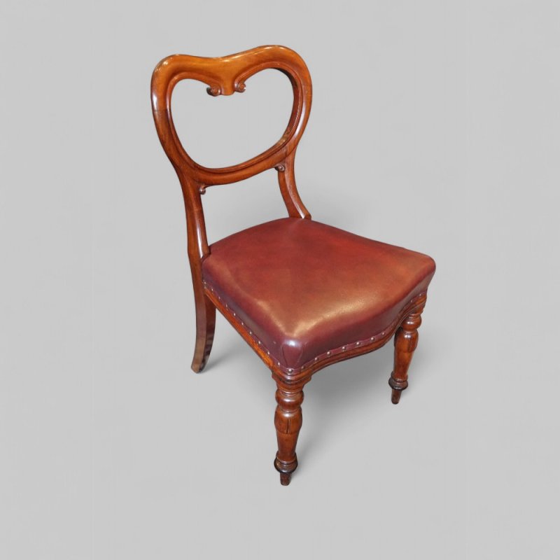 Set of 8 Victorian mahogany dining chairs