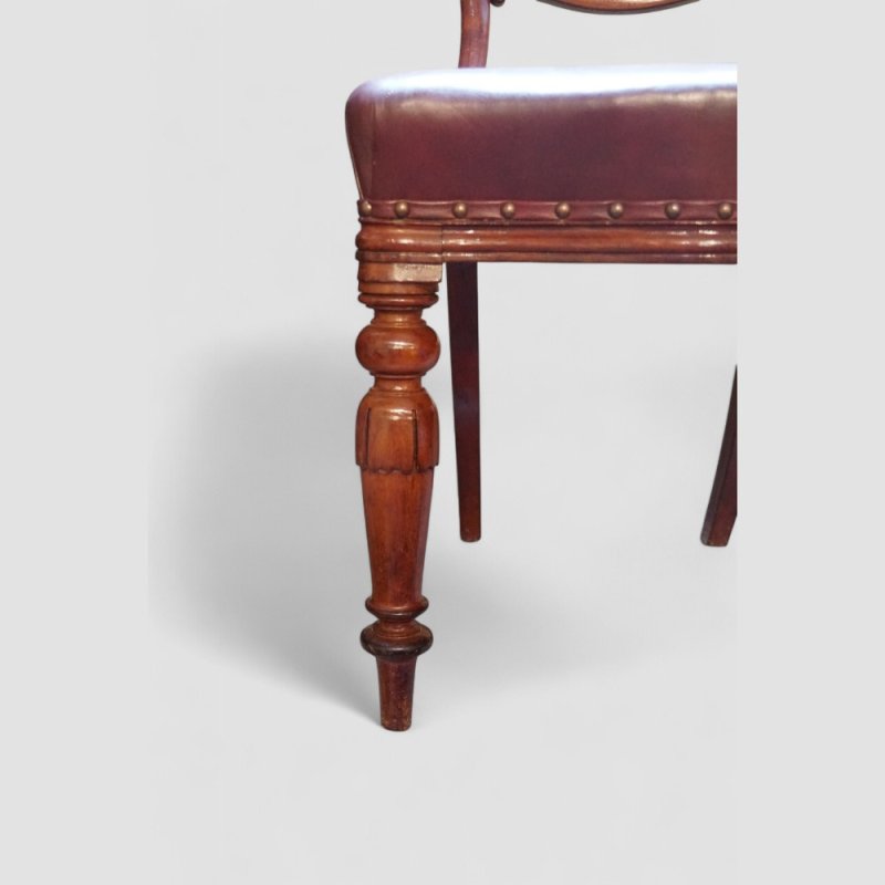 Set of 8 Victorian mahogany dining chairs