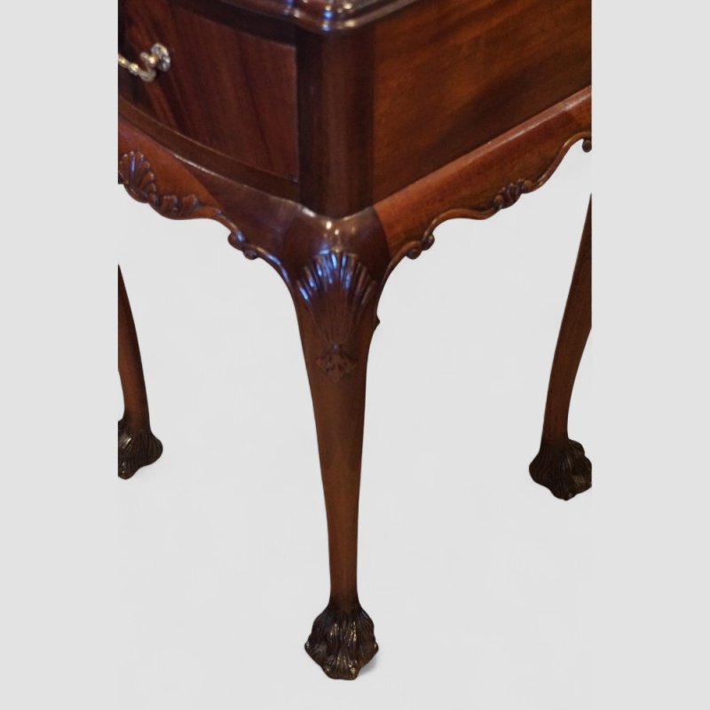 Pair of George VI bedside tables