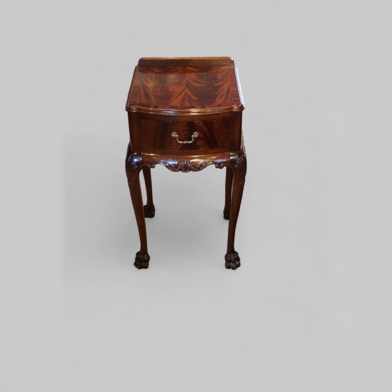 Pair of George VI bedside tables