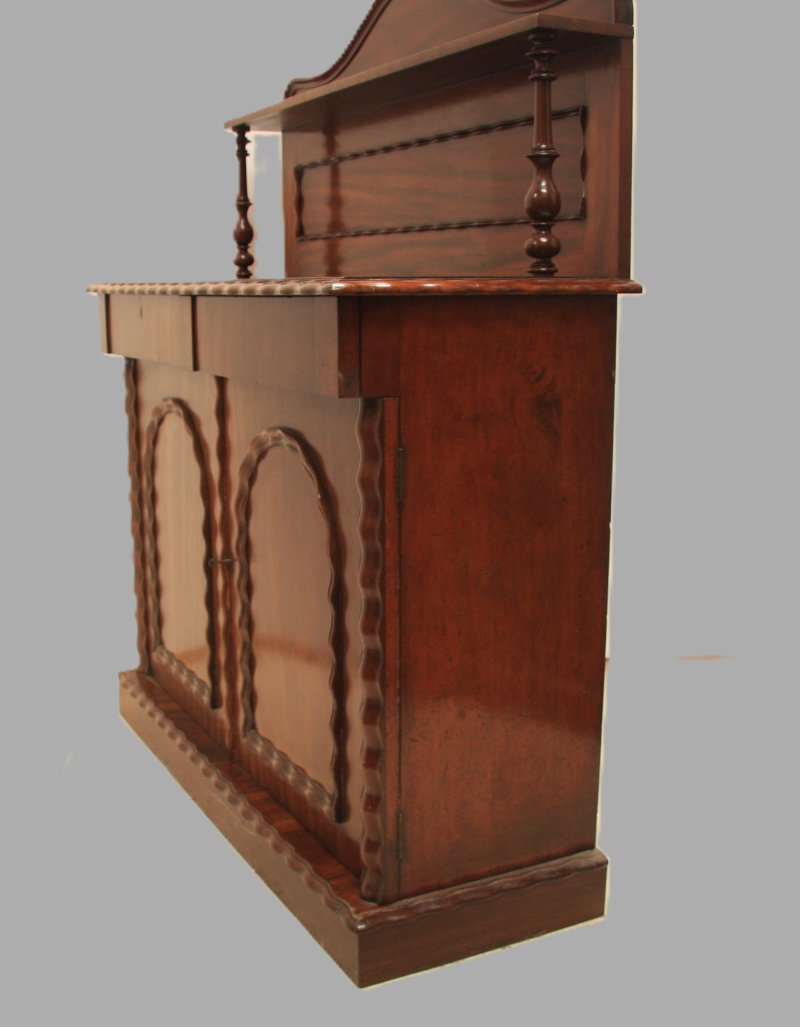 Victorian Mahogany Chiffonier Sideboard
