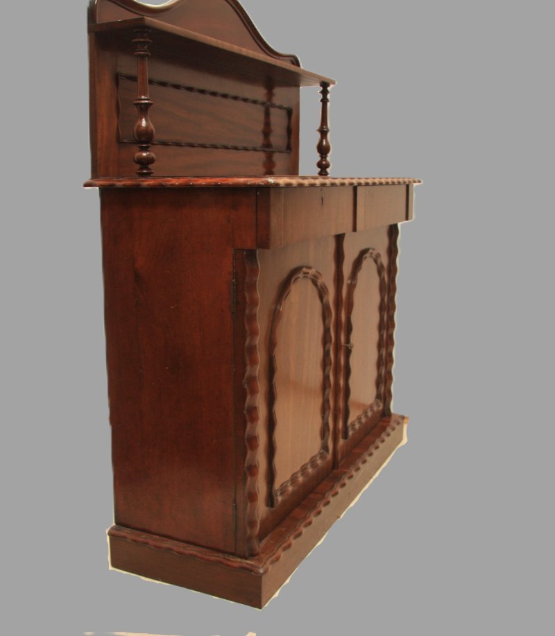 Victorian Mahogany Chiffonier Sideboard