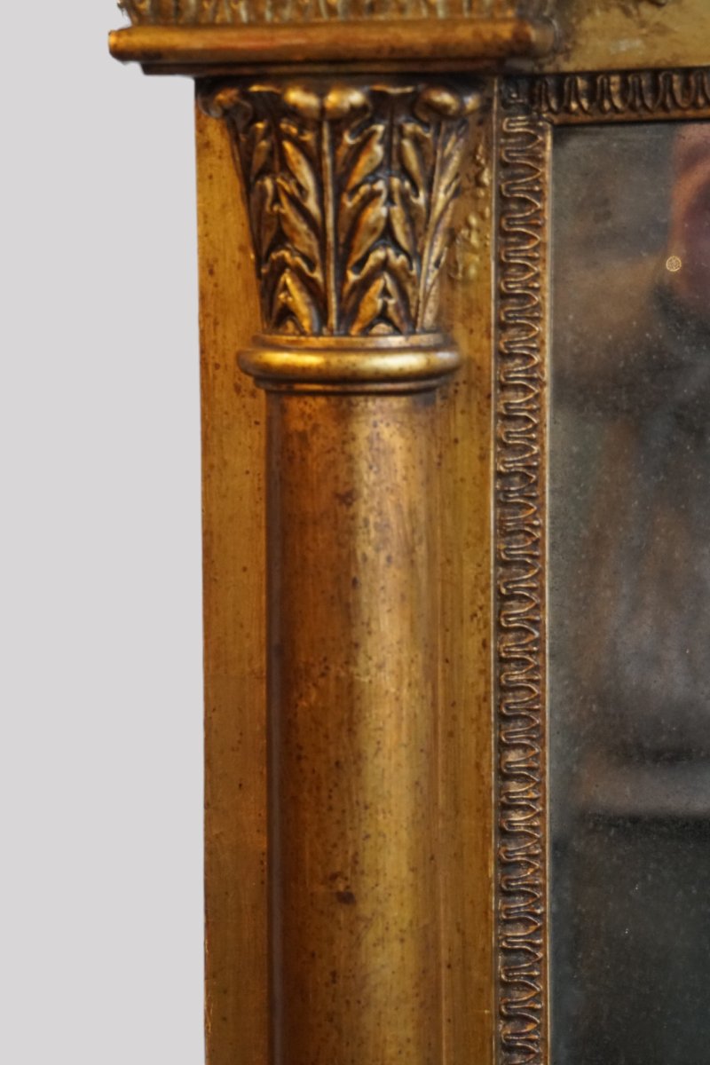 Pair of Antique gilt pier mirrors
