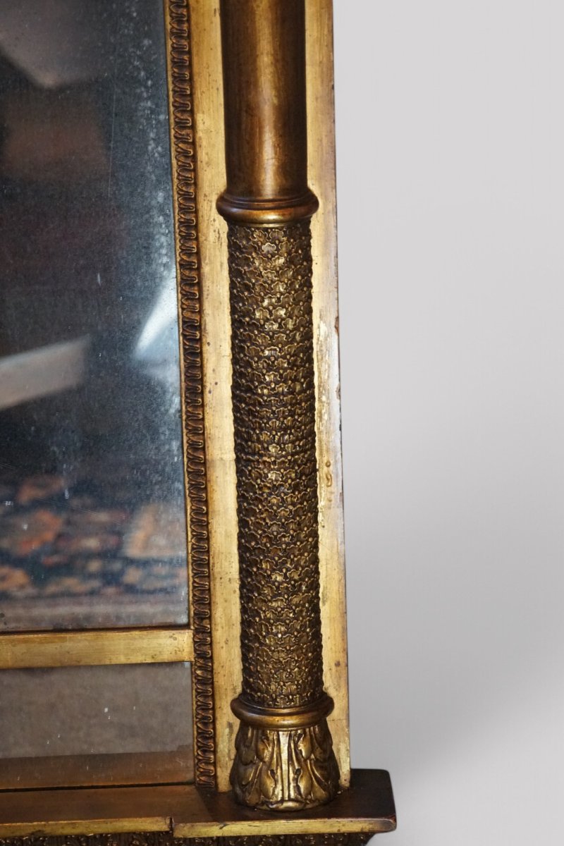 Pair of Antique gilt pier mirrors