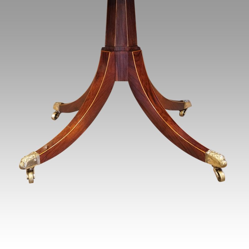 Regency rosewood sofa table