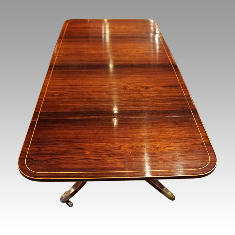 Regency rosewood sofa table