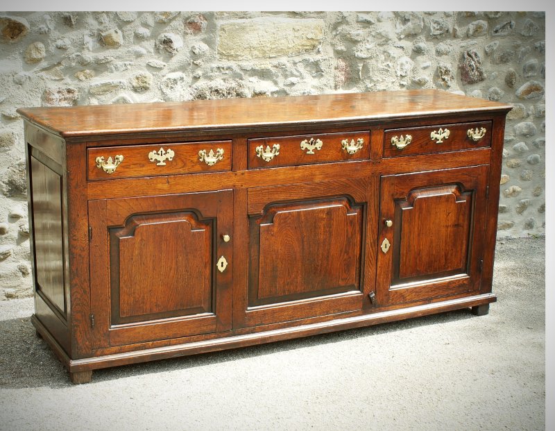 18th Century Oak Dresser.