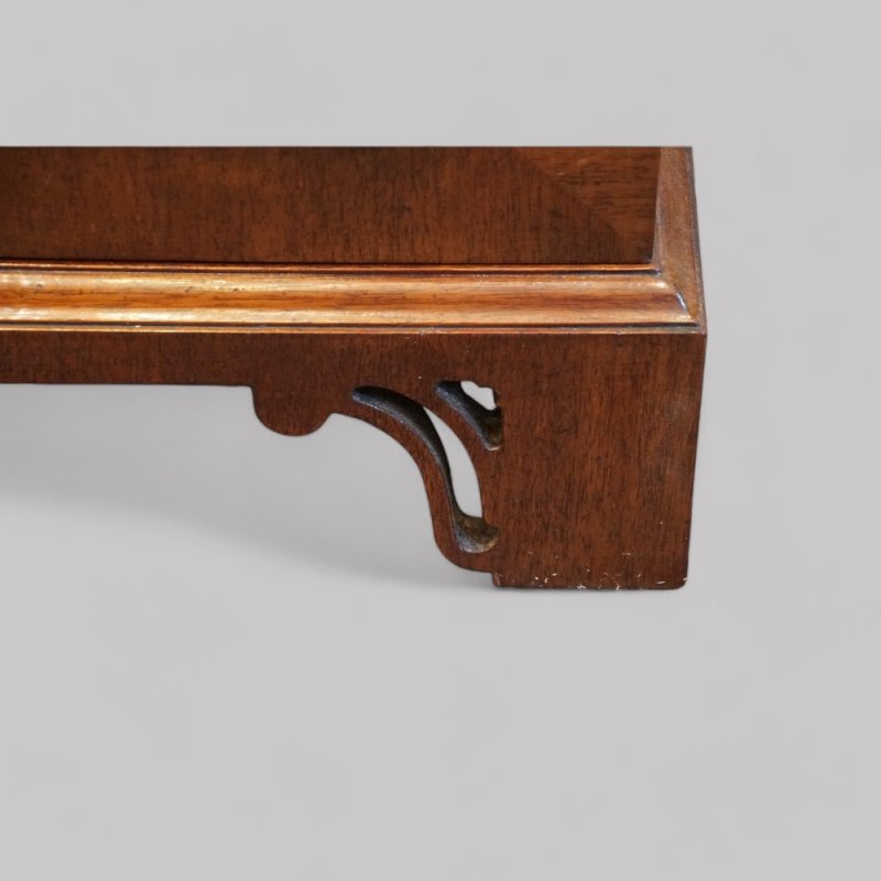 Georgian style mahogany bookcase