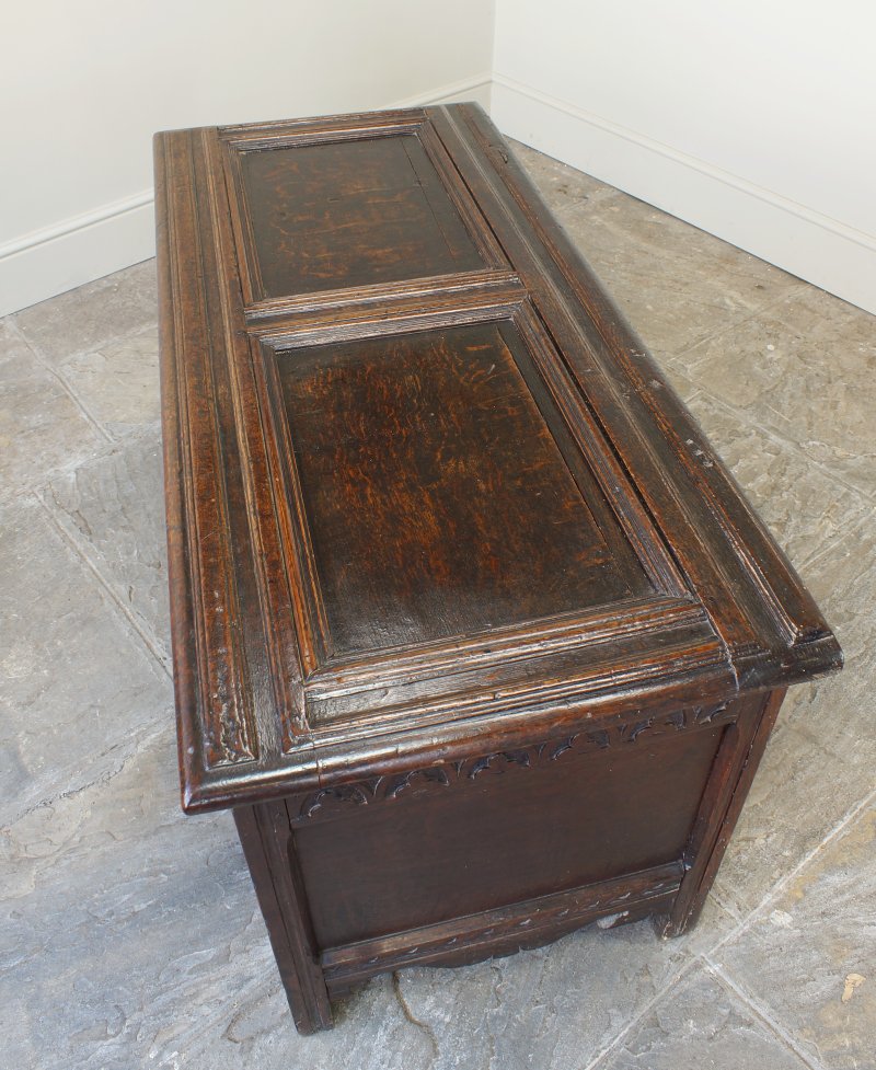 17th Century Oak Coffer.