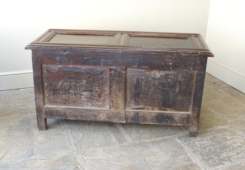 17th Century Oak Coffer.