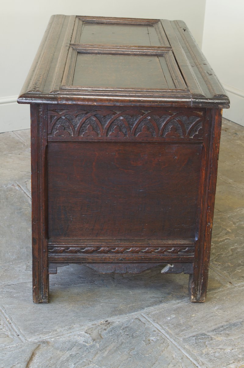 17th Century Oak Coffer.