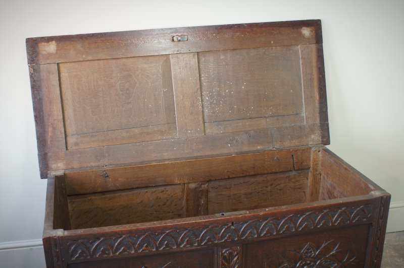 17th Century Oak Coffer.