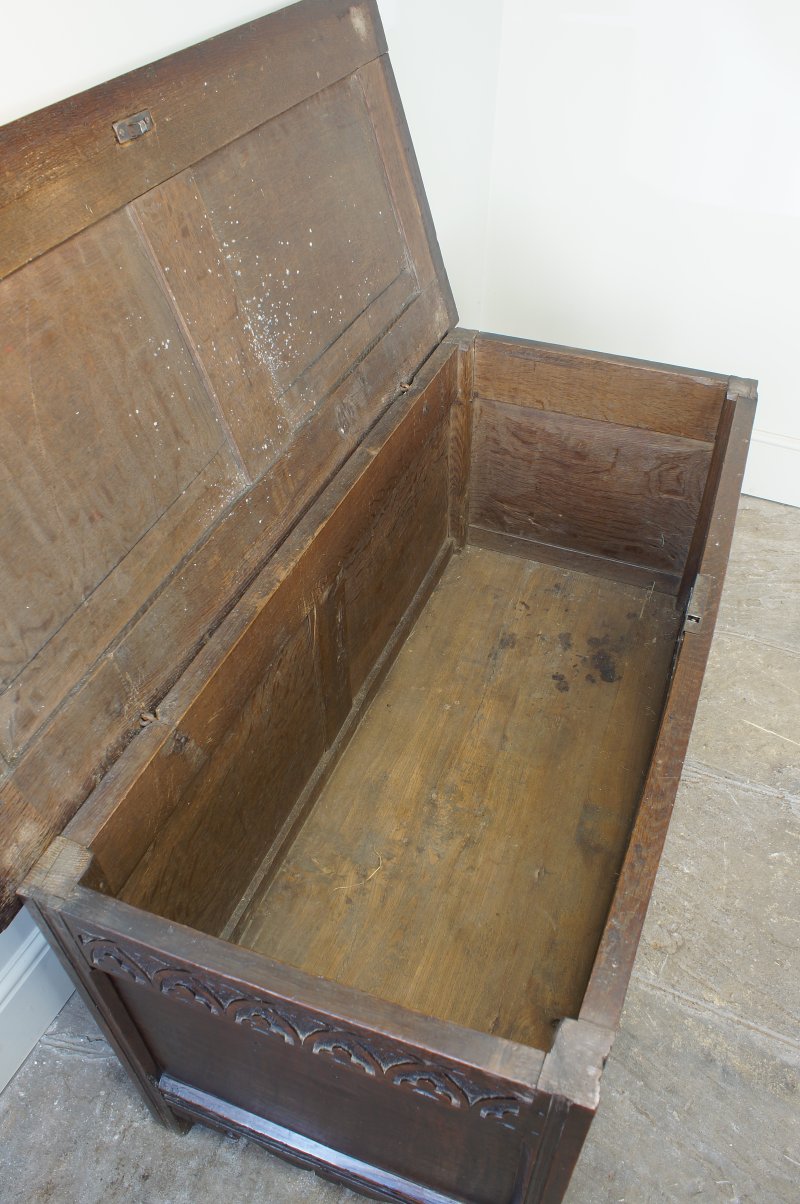 17th Century Oak Coffer.