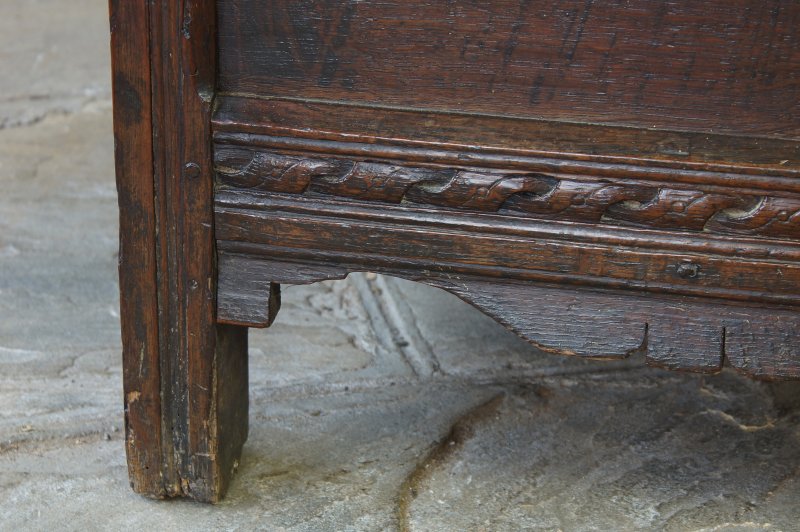 17th Century Oak Coffer.