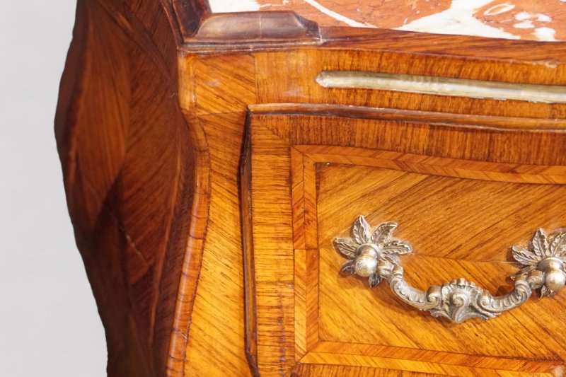 Pair of Continental bedside chests