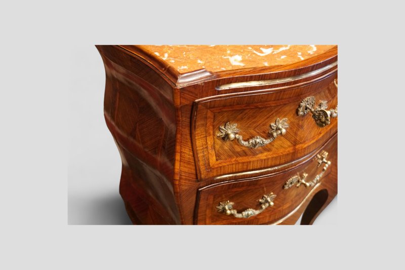 Pair of Continental bedside chests