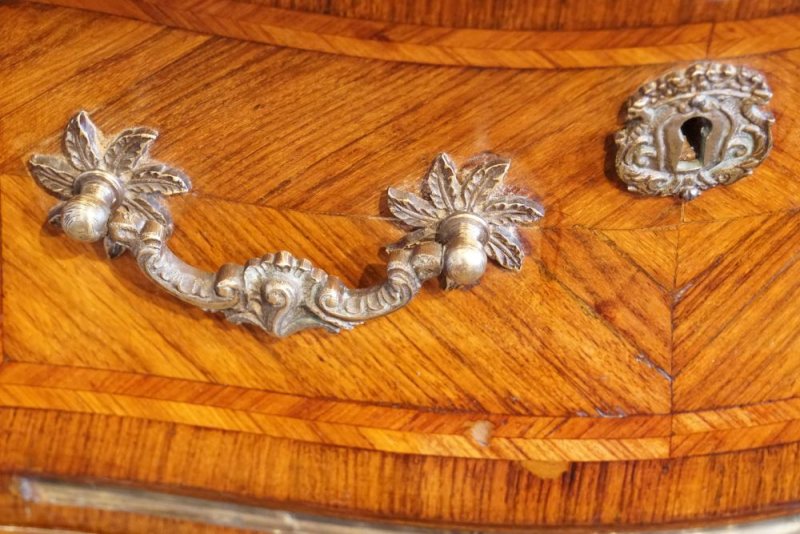Pair of Continental bedside chests