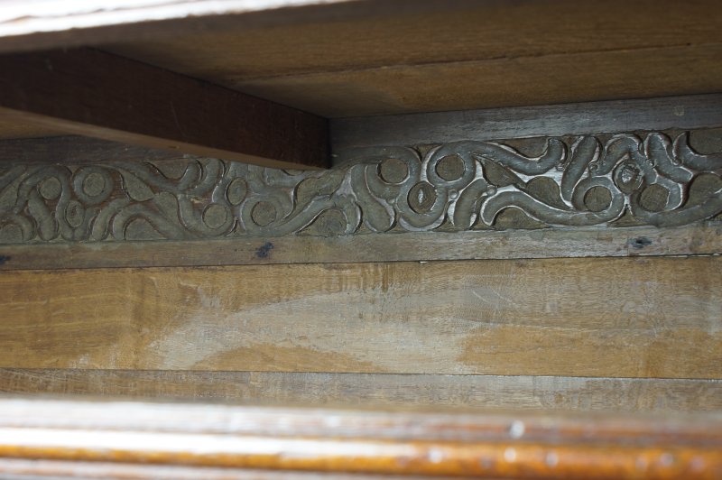17th Century Moulded Oak Chest Of Drawers.