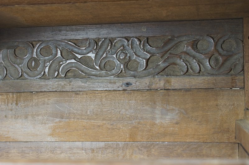 17th Century Moulded Oak Chest Of Drawers.