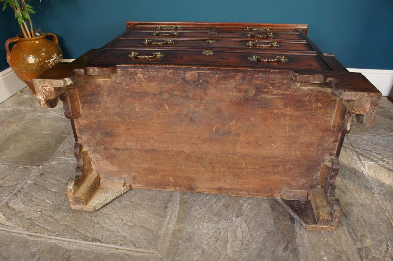 18th Century Walnut Chest Of Drawers.