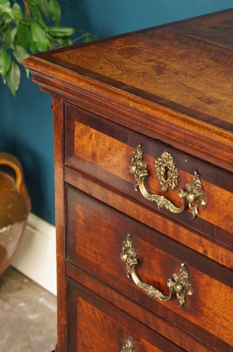 18th Century Walnut Chest Of Drawers.