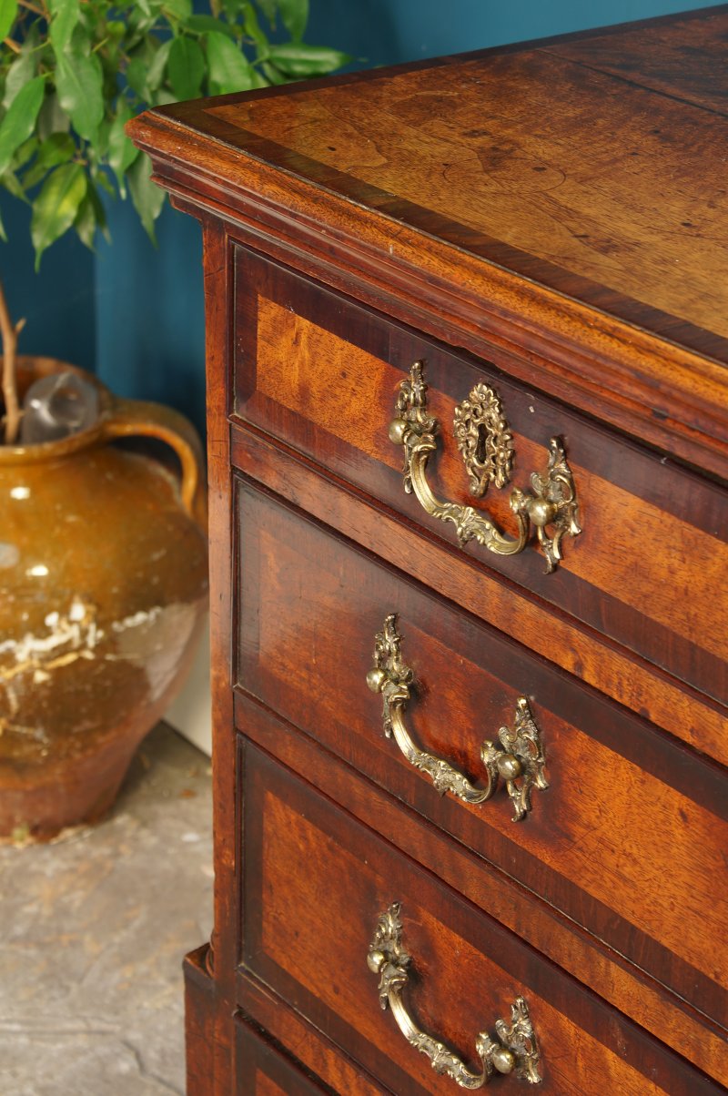 18th Century Walnut Chest Of Drawers.