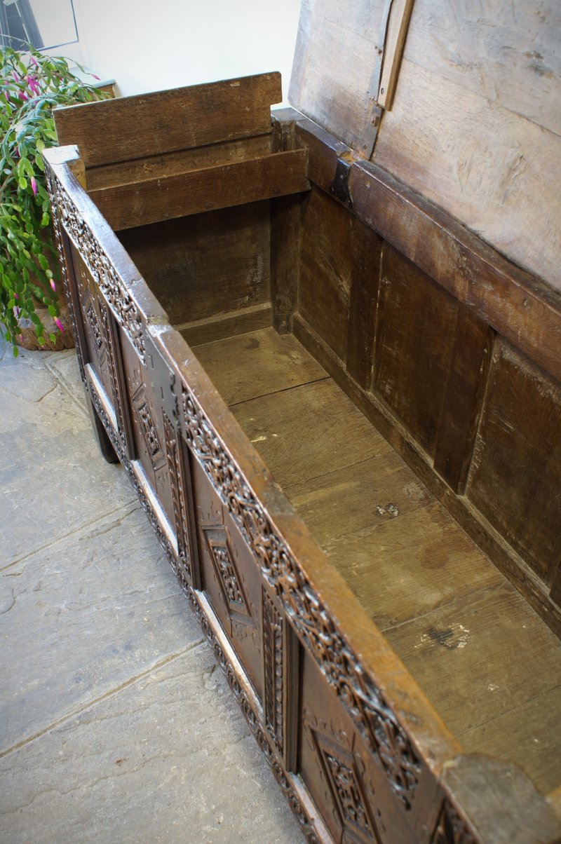 17th Century Yorkshire Coffer.