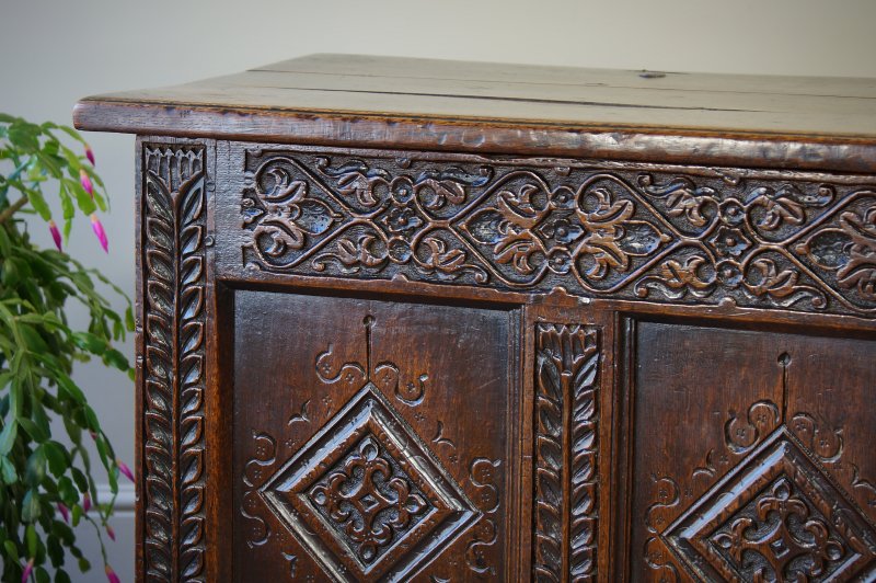 17th Century Yorkshire Coffer.