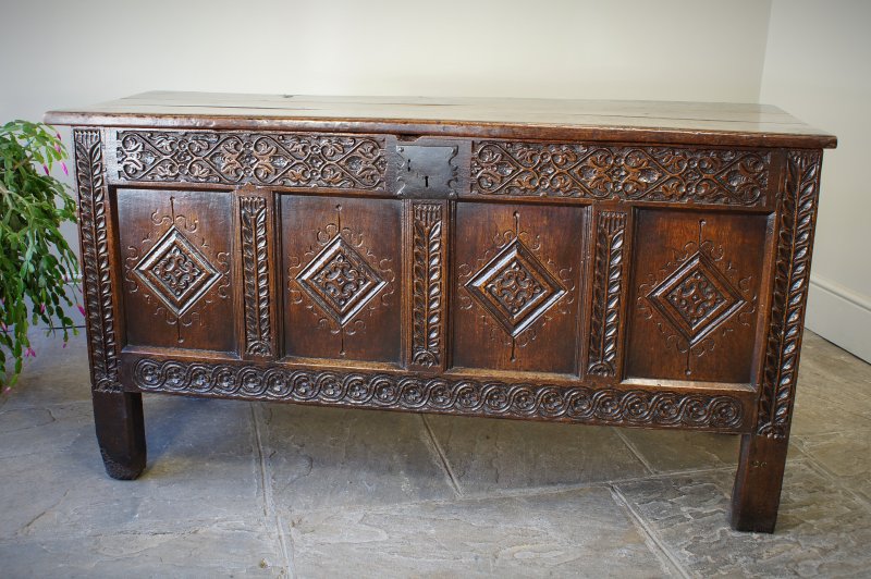 17th Century Yorkshire Coffer.