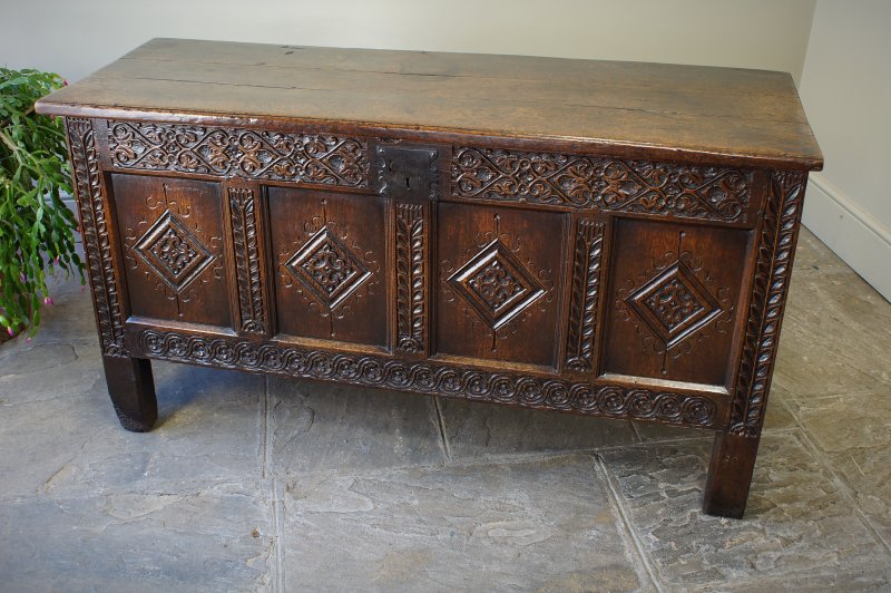17th Century Yorkshire Coffer.