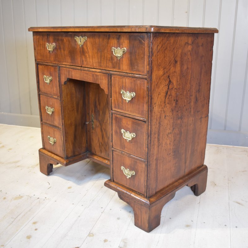 Walnut Kneehole Desk 1720