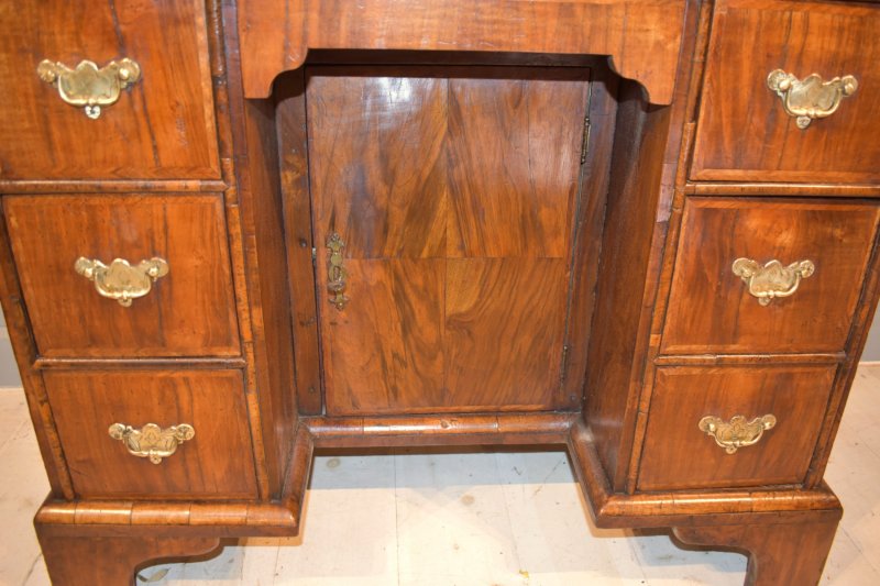 Walnut Kneehole Desk 1720