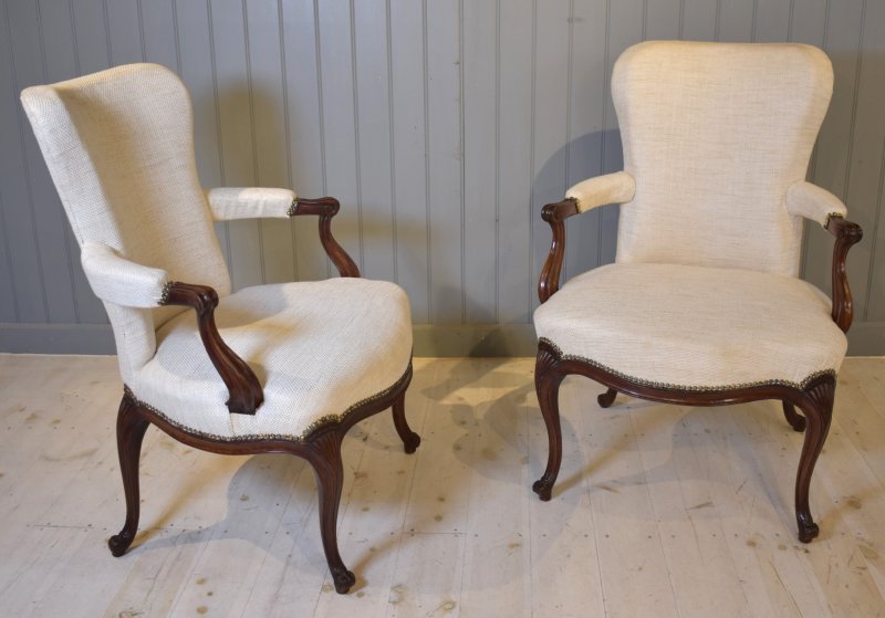 Pair Of French Hepplewhite Chairs