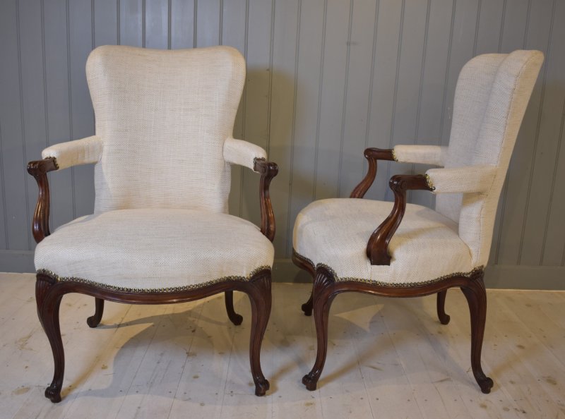 Pair Of French Hepplewhite Chairs