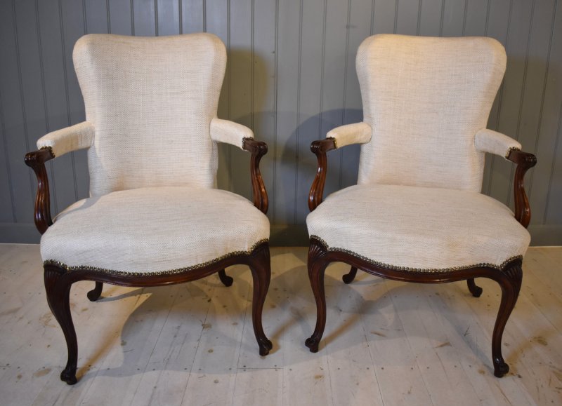 Pair Of French Hepplewhite Chairs