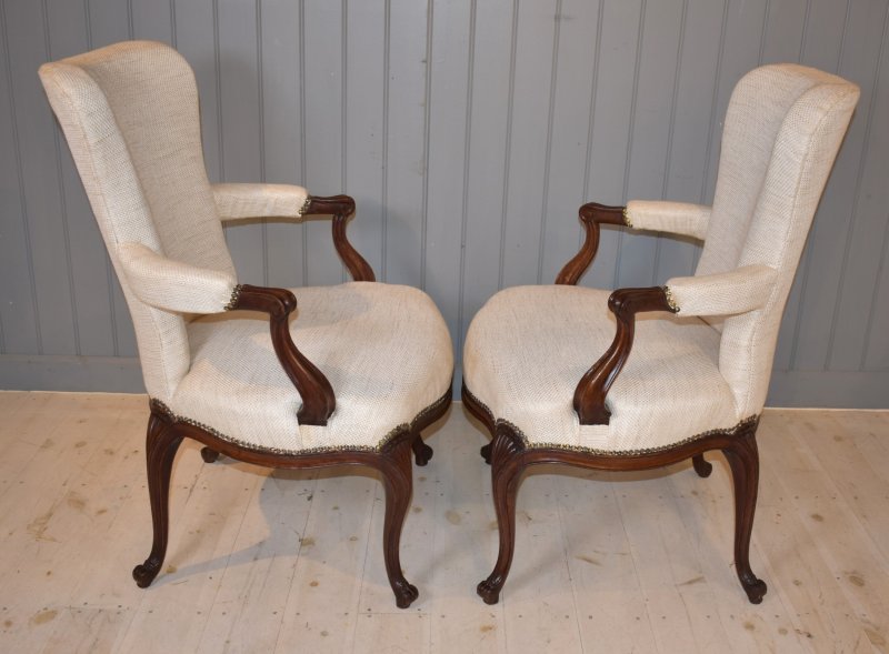 Pair Of French Hepplewhite Chairs