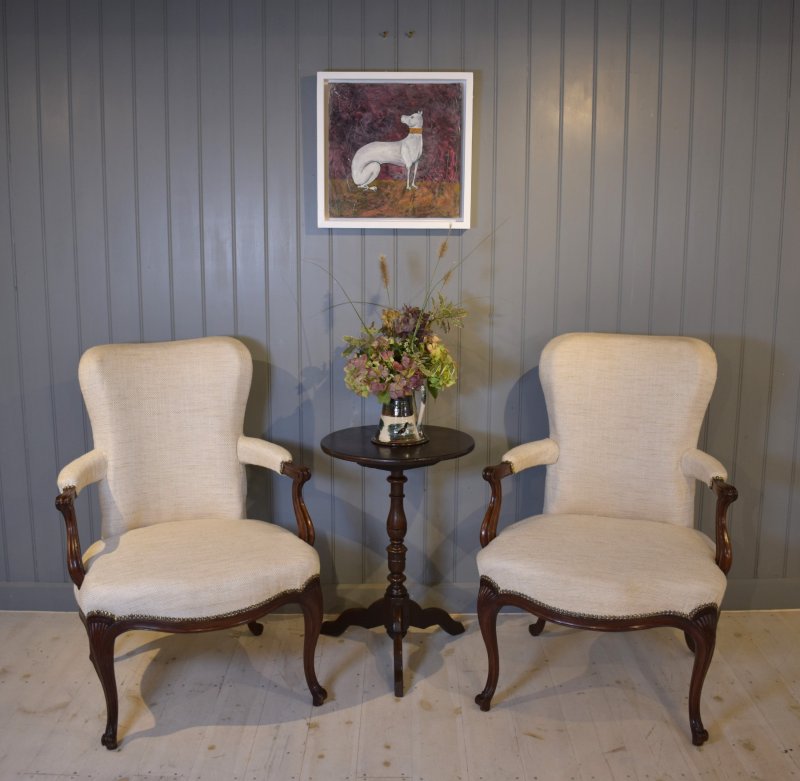 Pair Of French Hepplewhite Chairs