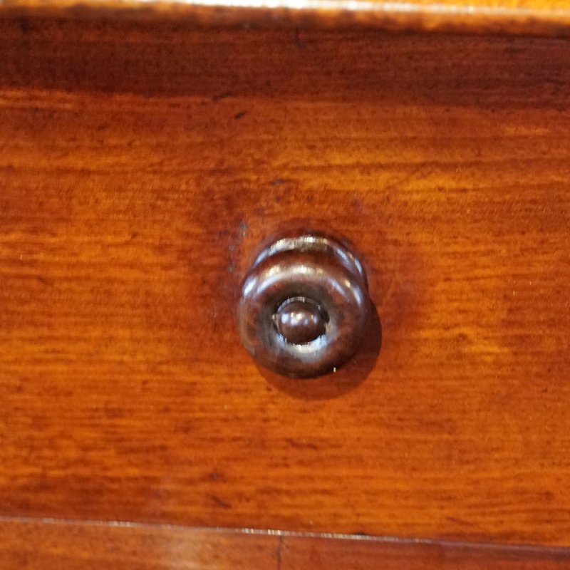Small Victorian mahogany Wellington chest