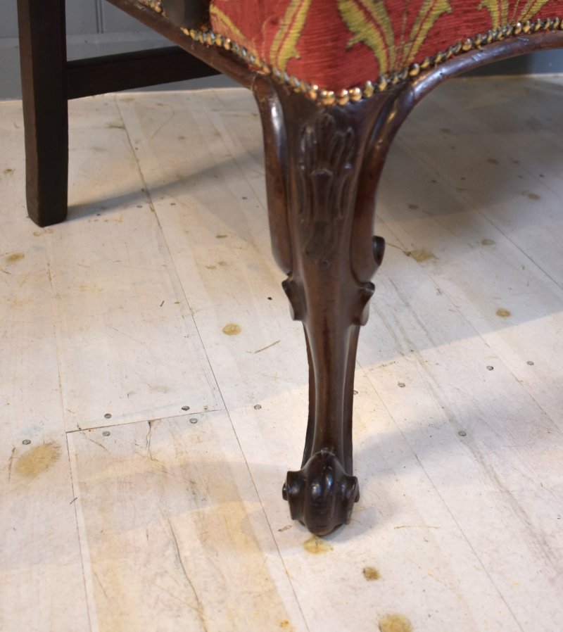 18th Century Mahogany Settee