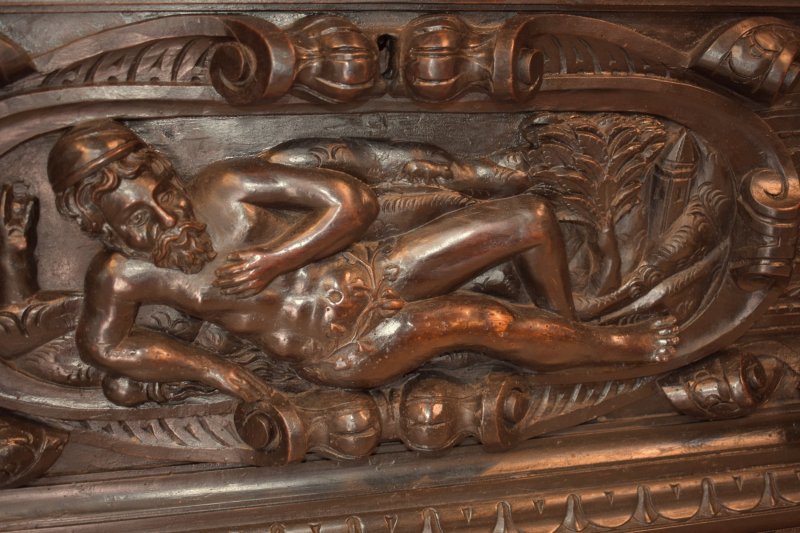 Italian Walnut Cassone