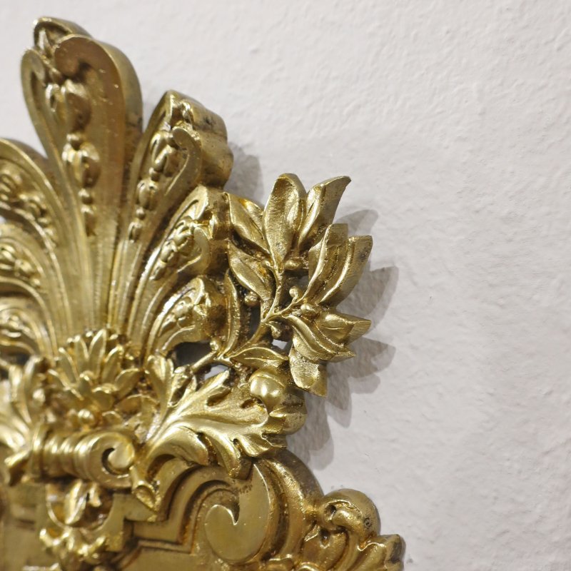 Pair of French Louis XIV Style Gilt Bronze Wall Lights
