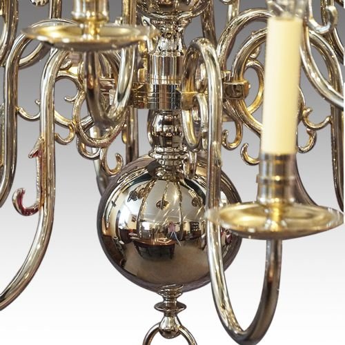 Silver Plated Chandelier