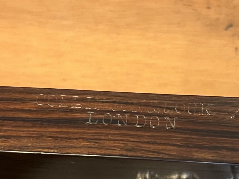 An Exhibition Quality Collingson & Lock Rosewood, Coromandel And Kingwood Inlaid Table