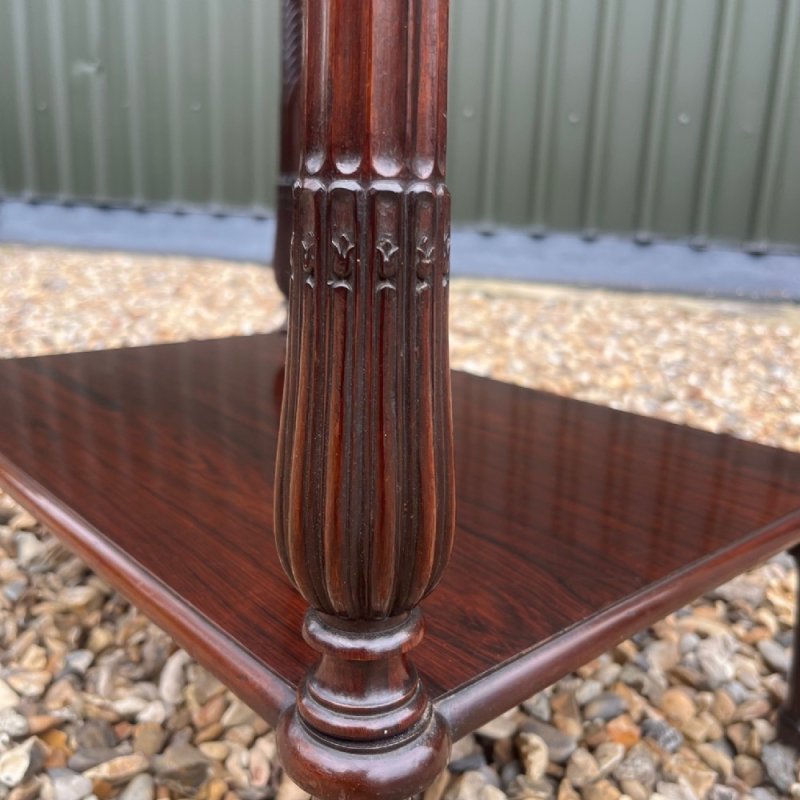 An Exhibition Quality Collingson & Lock Rosewood, Coromandel And Kingwood Inlaid Table
