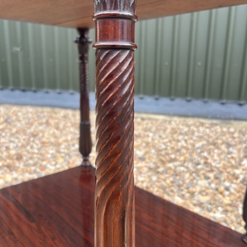 An Exhibition Quality Collingson & Lock Rosewood, Coromandel And Kingwood Inlaid Table